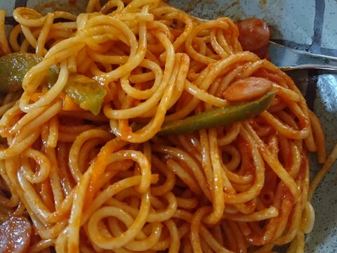 懐かしい味！ナポリタンスパゲティ